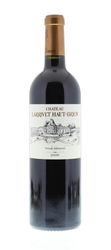 Chateau Larrivet Haut-Brion 2009 Front Bottle Shot