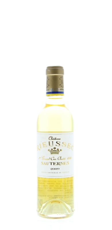 Chateau Rieussec Sauternes (375ML half-bottle) 2009 Front Bottle Shot