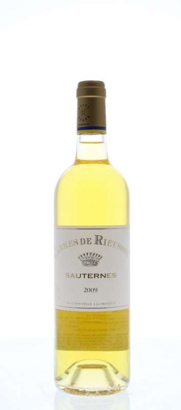 Chateau Rieussec Carmes de Rieussec Sauternes 2009 Front Bottle Shot