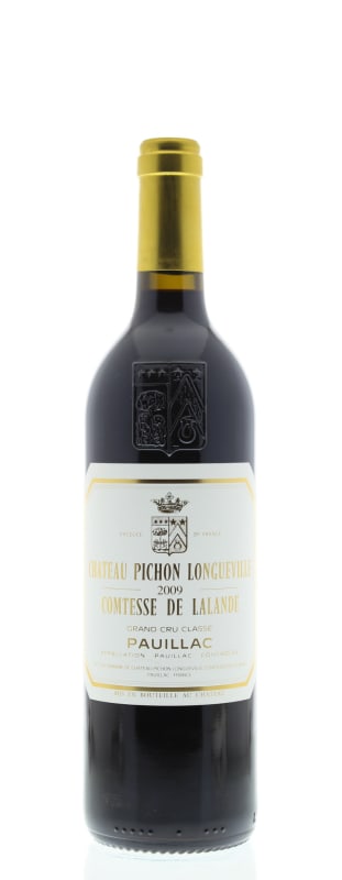 Chateau Pichon Longueville Comtesse de Lalande 2009 Front Bottle Shot