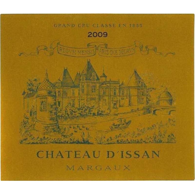 Chateau d'Issan 2009 Front Label