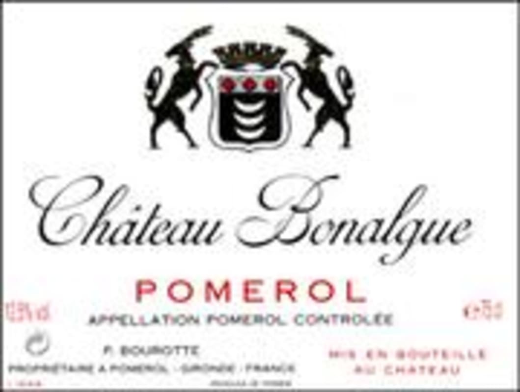Chateau Bonalgue Pomerol 1997 Front Label