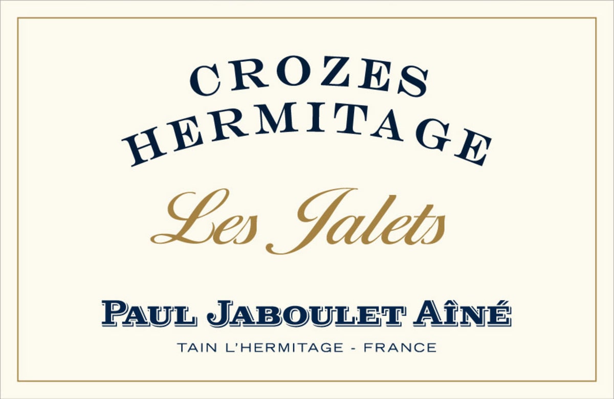 Jaboulet Crozes-Hermitage Les Jalets Rouge 2009 Front Label
