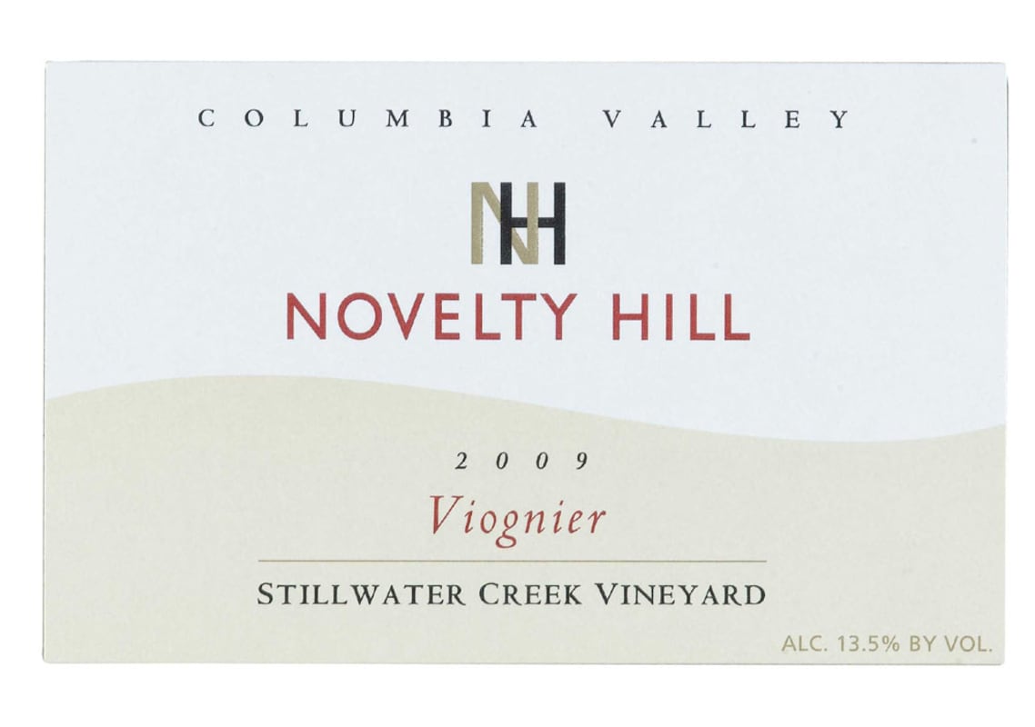Novelty Hill Stillwater Creek Viognier 2009 Front Label