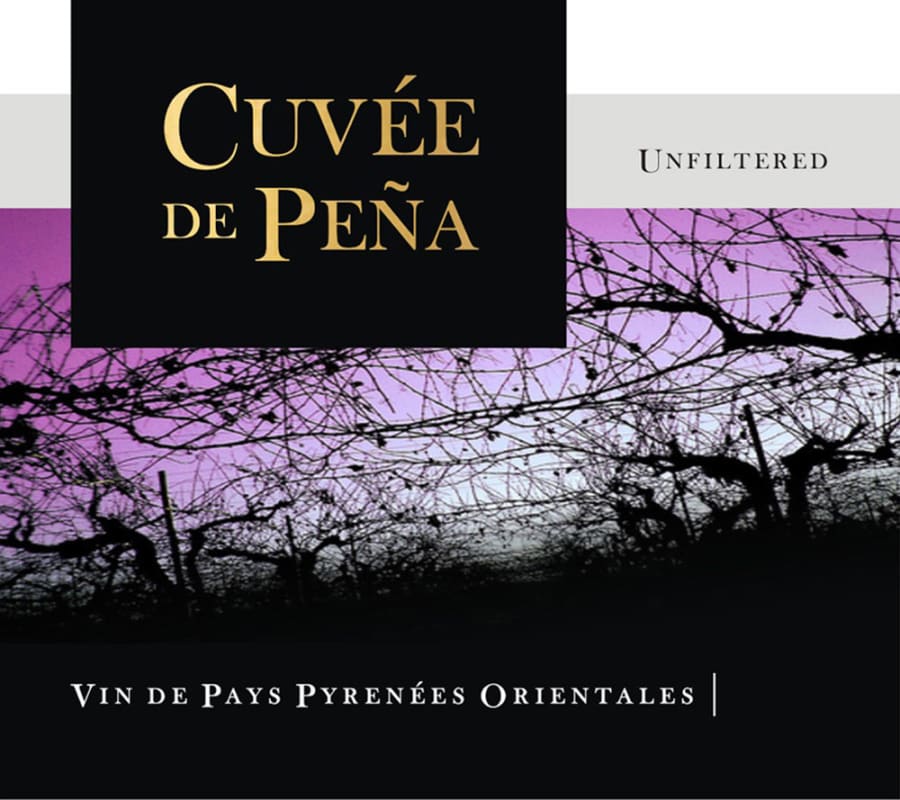 Chateau de Pena Cuvee de Pena Pyrenees Orientales 2009 Front Label