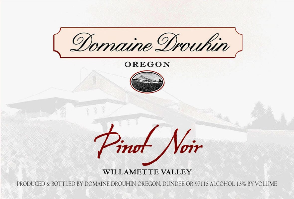 Domaine Drouhin Oregon Pinot Noir (375ML half-bottle) 2009 Front Label
