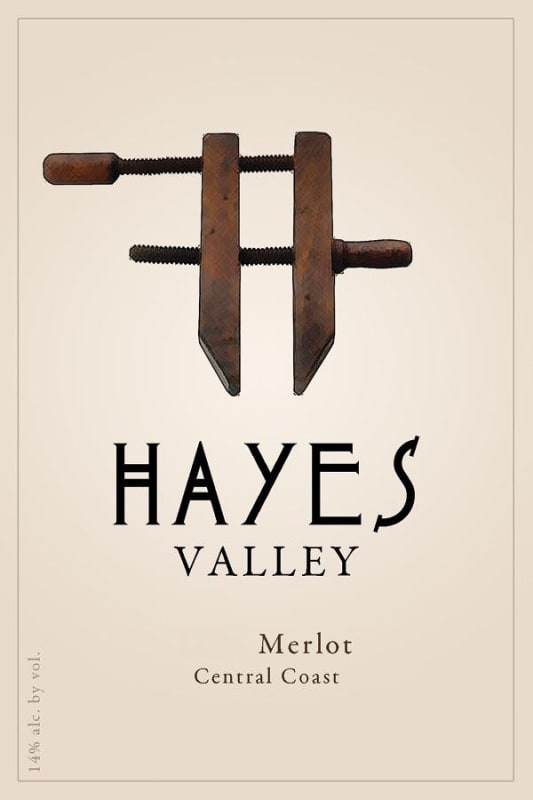 Hayes Valley Merlot 2013 Front Label