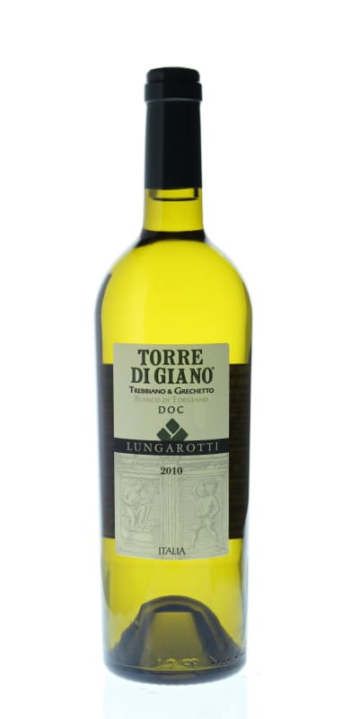 Lungarotti Torre di Giano Bianco 2010 Front Bottle Shot