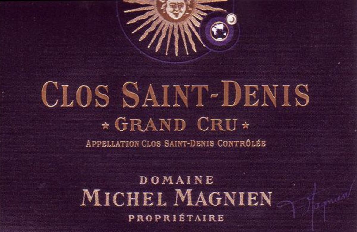 Michel Magnien Clos Saint-Denis Grand Cru 2008 Front Label