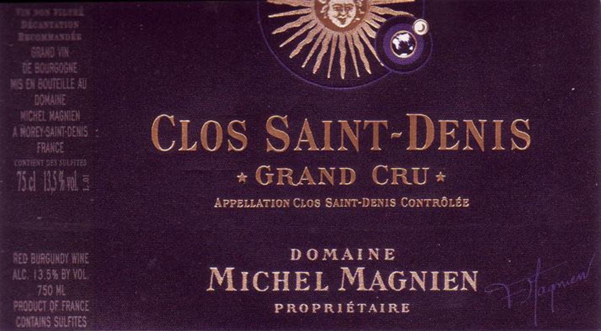 Michel Magnien Clos Saint-Denis Grand Cru 2006 Front Label