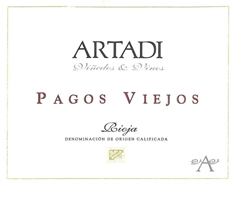 Artadi Pagos Viejos 2007 Front Label