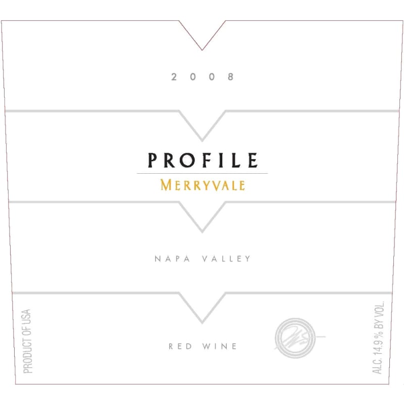 Merryvale Profile 2008 Front Label
