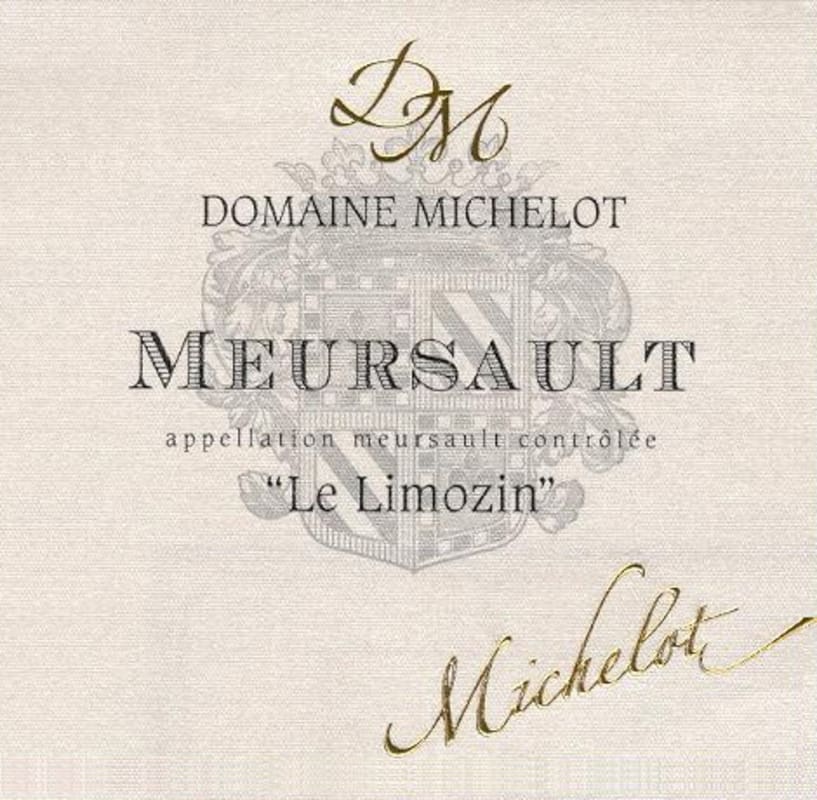 Domaine Michelot Meursault Le Limozin 2012 Front Label