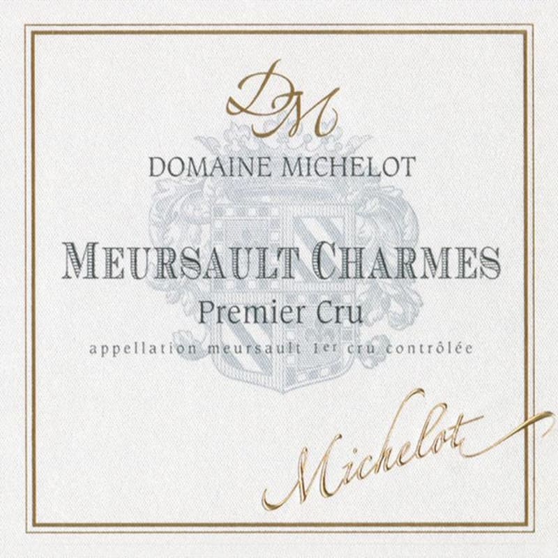 Domaine Michelot Meursault Charmes Premier Cru 2013 Front Label