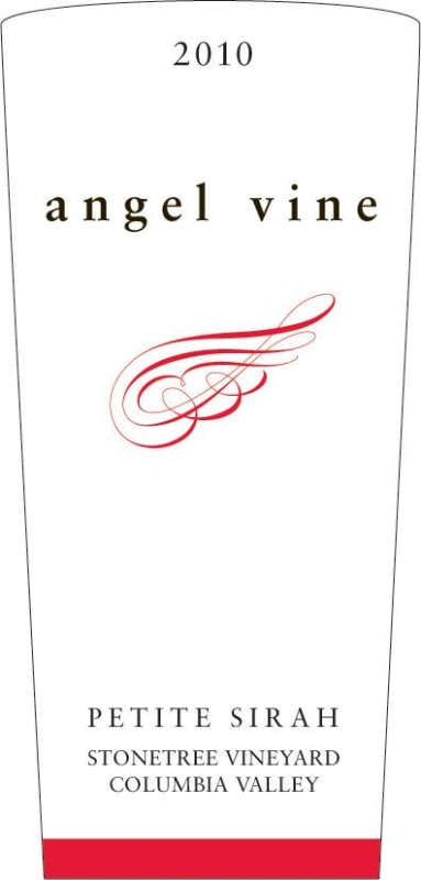 Angel Vine Stonetree Vineyard Petite Sirah 2010 Front Label