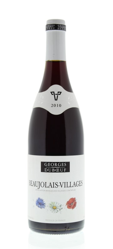 Duboeuf Beaujolais-Villages 2010 Front Bottle Shot