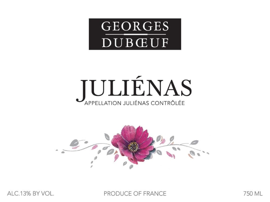 Duboeuf Julienas 2009 Front Label