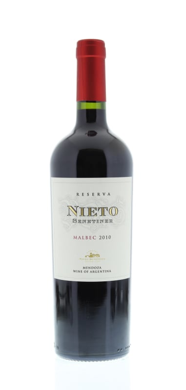 Nieto Senetiner Malbec 2010 Front Bottle Shot