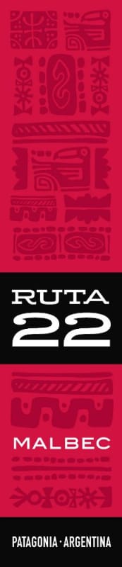 Ruta 22 Malbec 2008 Front Label