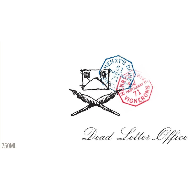 Henry's Drive Dead Letter Office Shiraz 2007 Front Label