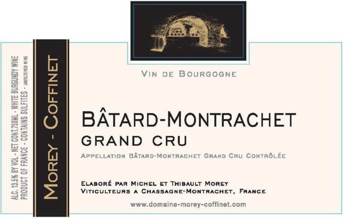 Morey-Coffinet Batard Montrachet Grand Cru 2011 Front Label