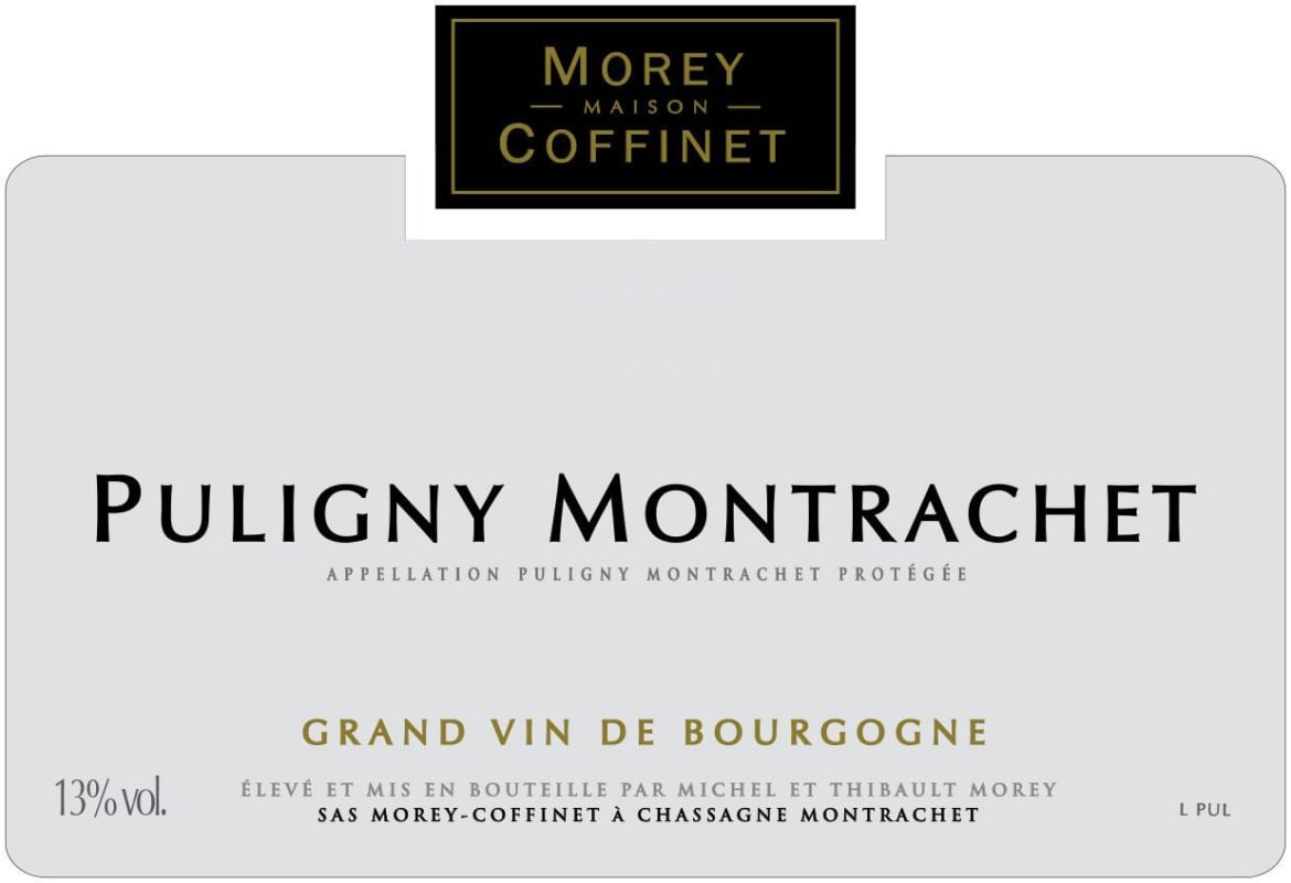 Morey-Coffinet Puligny Montrachet 2014 Front Label