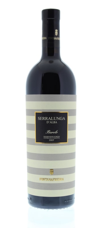 Fontanafredda Serralunga d'Alba Barolo 2007 Front Bottle Shot