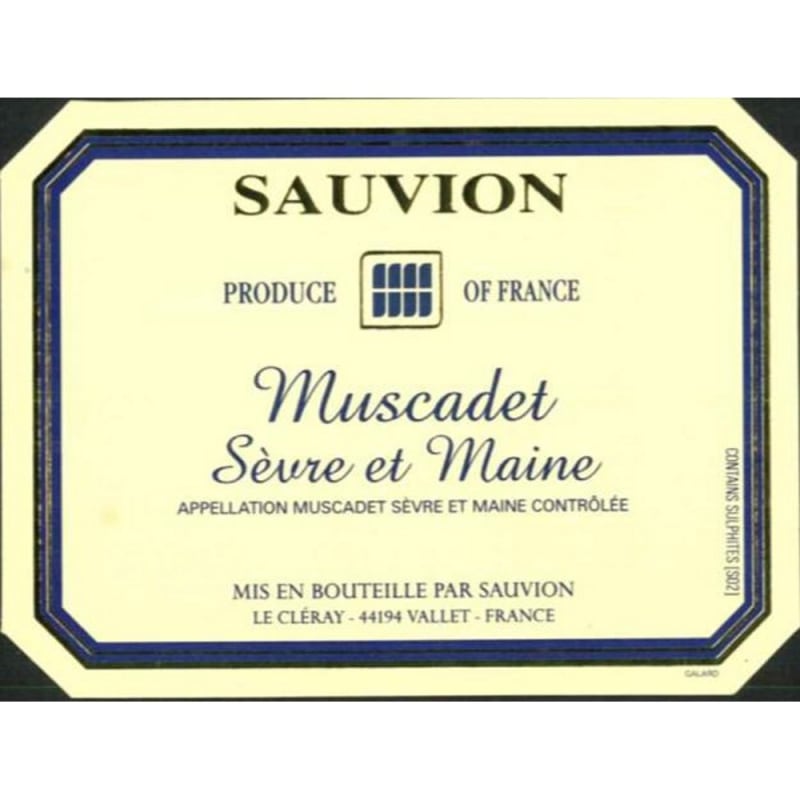 Sauvion Sevre Et Maine Muscadet 2010 Front Label