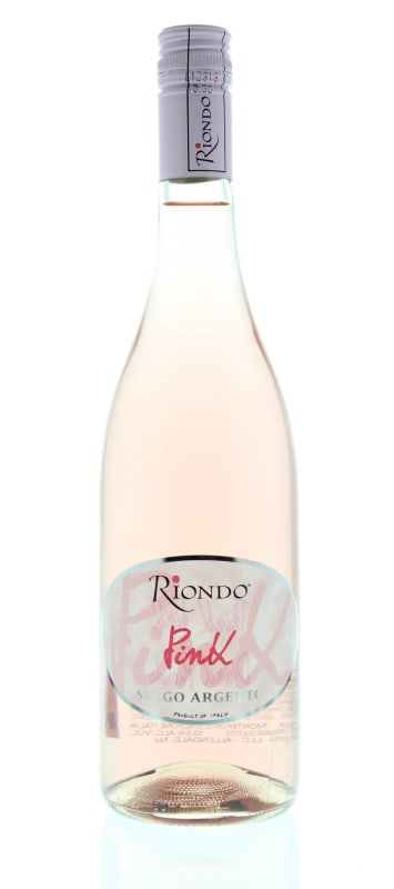 Riondo Pink Spago Argento Front Bottle Shot
