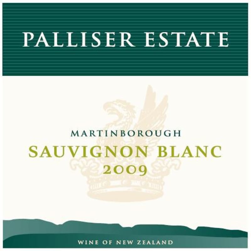 Palliser Estate Sauvignon Blanc 2009 Front Label