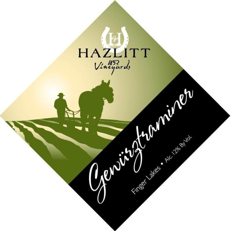 Hazlitt 1852 Vineyards Gewurztraminer 2009 Front Label