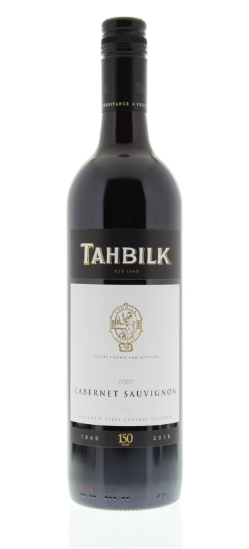 Tahbilk Cabernet Sauvignon 2007 Front Bottle Shot