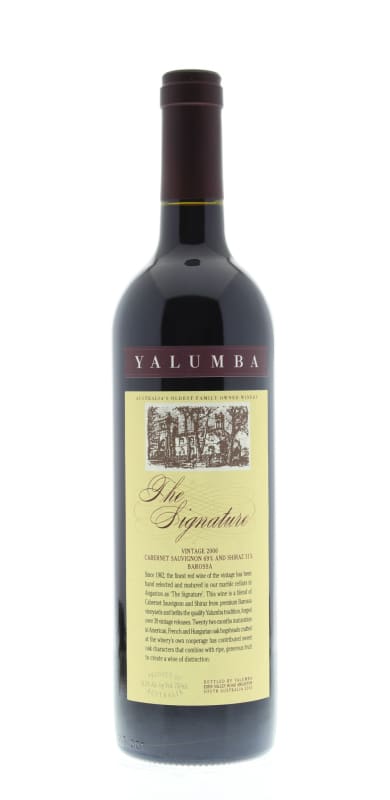 Yalumba The Signature Cabernet-Shiraz 2006 Front Bottle Shot