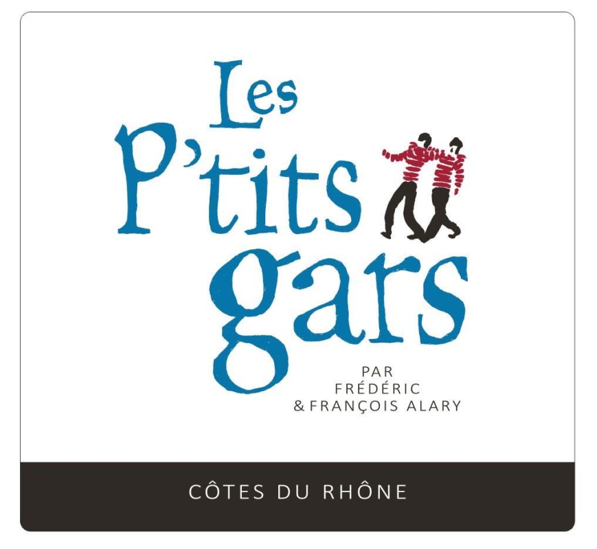 Dom. Oratoire St Martin Cotes du Rhone Les P'tits Gars 2014 Front Label