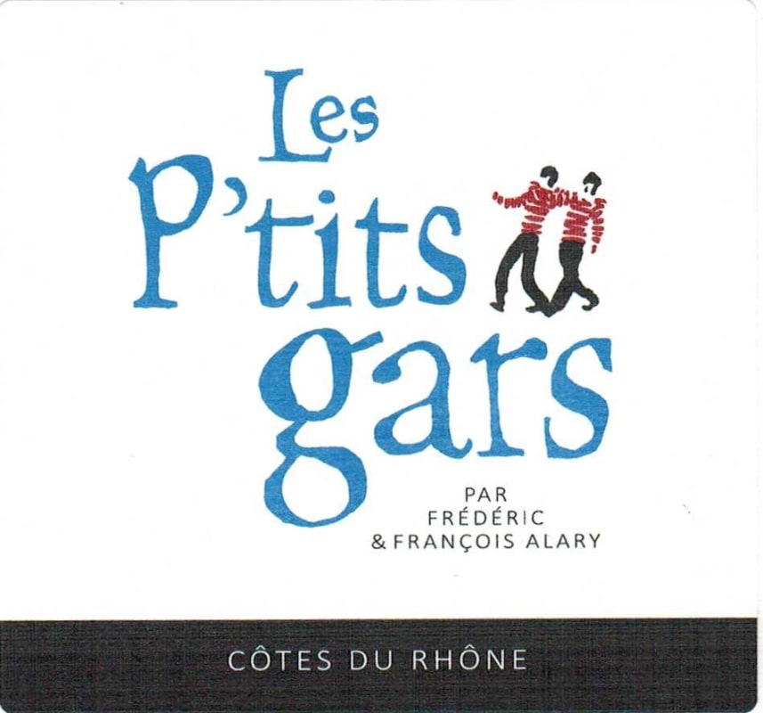 Dom. Oratoire St Martin Cotes du Rhone Les P'tits Gars 2013 Front Label