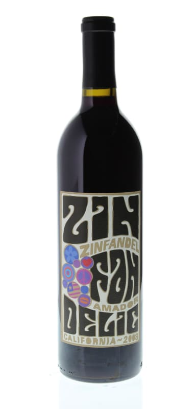 Zinfandelic Amador County Old Vine Zinfandel 2008 Front Bottle Shot