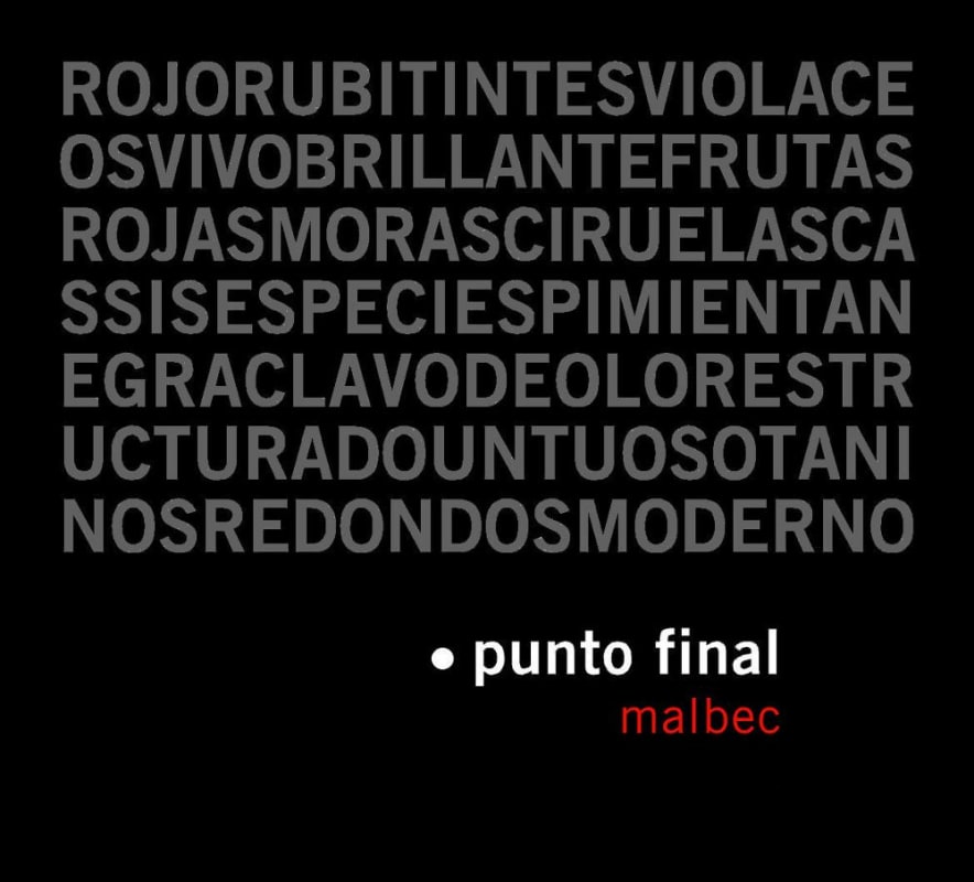 Bodegas Renacer Punto Final Malbec Classico 2010 Front Label