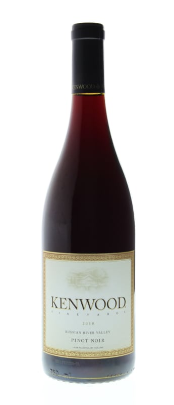 Kenwood Russian River Pinot Noir 2010 Front Bottle Shot
