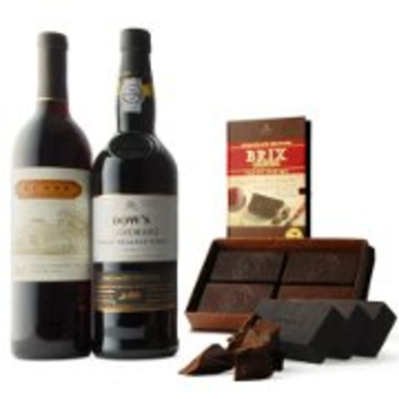 BRIX Chocolate for Port and Zinfandel Wine Gift Set Gift Product Image