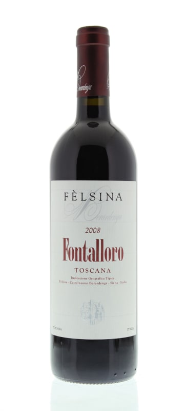 Felsina Fontalloro 2008 Front Bottle Shot