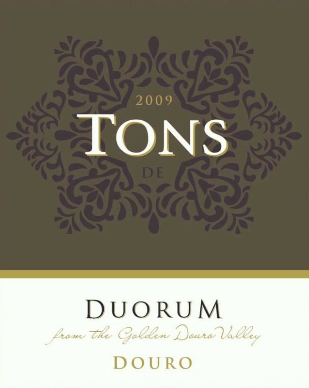 Duorum Tons de Duorum Red Blend 2009 Front Label