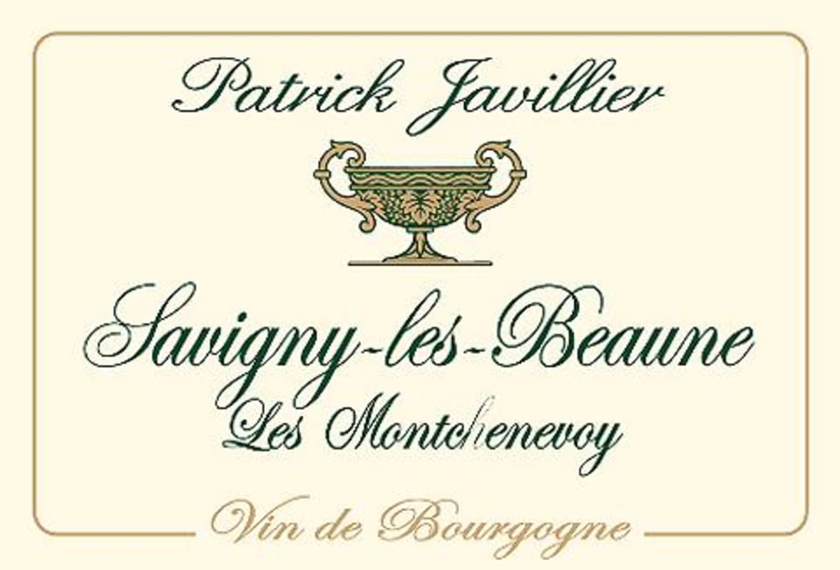 Patrick Javillier Savigny-les-Beaune Blanc Les Montchenevoy 2013 Front Label