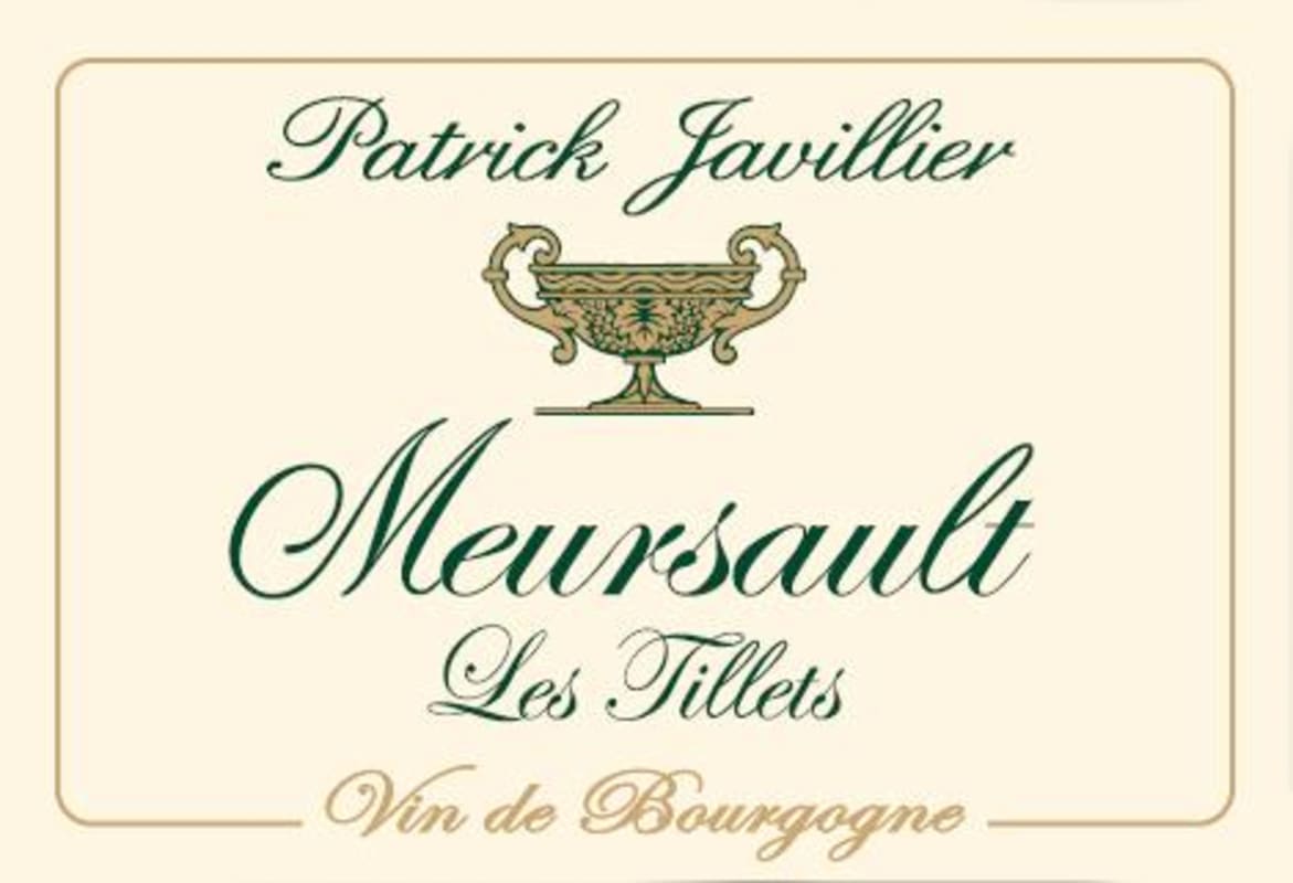 Patrick Javillier Meursault Les Tillets 2007 Front Label