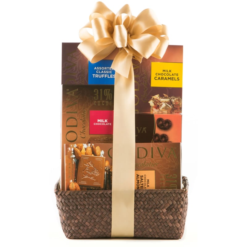 Godiva Sampler Gift Basket Gift Product Image