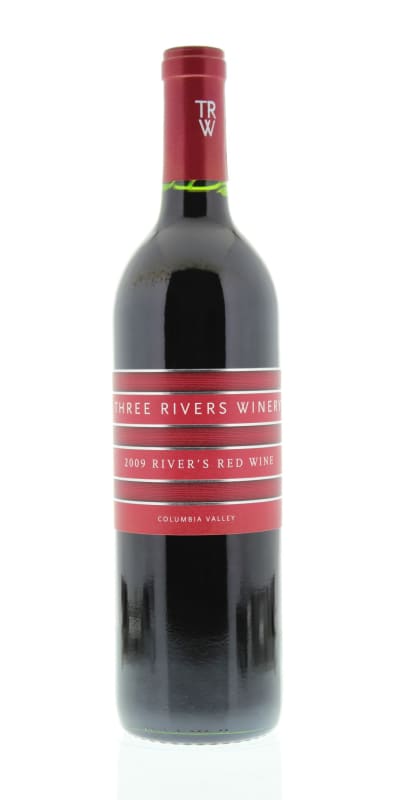 Three Rivers River's Red Blend 2009 Front Bottle Shot