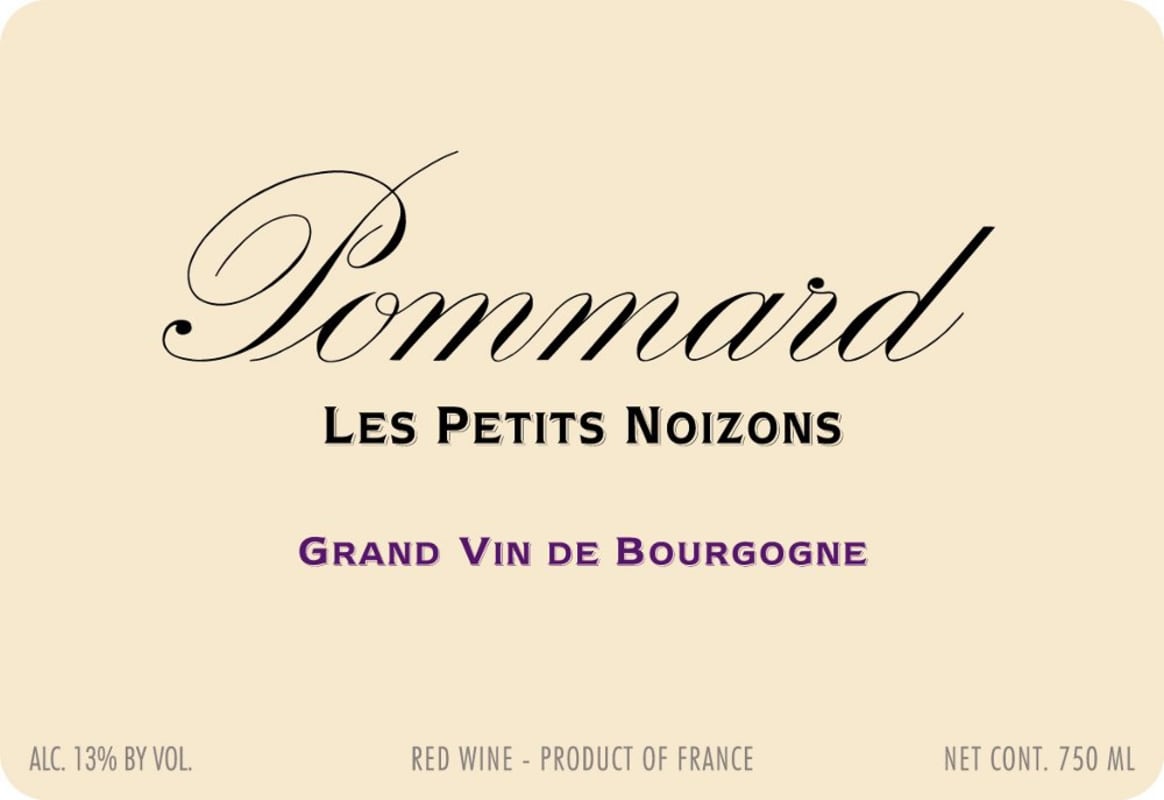 Domaine de la Vougeraie Pommard Les Petits Noizons 2009 Front Label