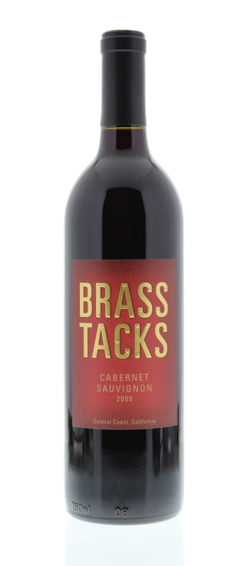 Brass Tacks Cabernet Sauvignon 2009 Front Bottle Shot