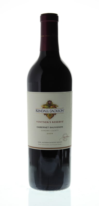 Kendall-Jackson Vintner's Reserve Cabernet Sauvignon 2009 Front Bottle Shot