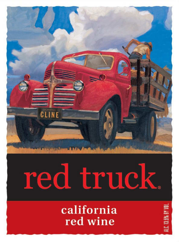 Red Truck Winery Red Blend 2009 Front Label