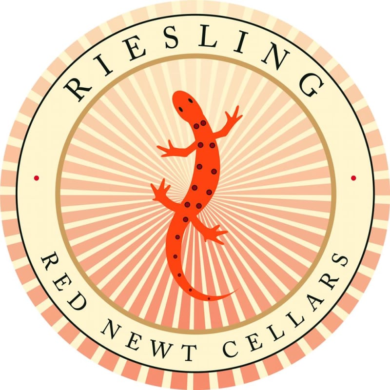 Red Newt Cellars Circle Riesling 2010 Front Label